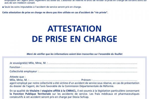 Tout savoir sur l’attestation de prise en charge des soins de santé