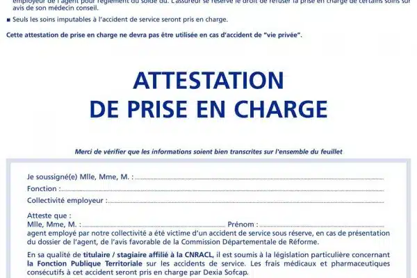 Tout savoir sur l’attestation de prise en charge des soins de santé