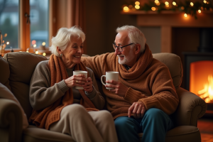 Personnes âgées : température minimale préconisée en hiver