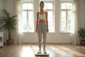 Poids idéal pour femme : 1,57 m et 56 kg, quel équilibre ?