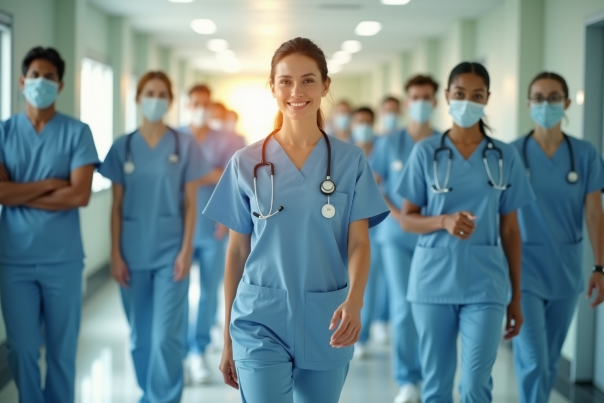 infirmière compassion